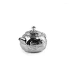 Teaware set Silver Tea Set Chinese Style Domestic Luxury High-End Creative Anti-Drop Teapot