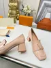 Tasarımcı Ayakkabı Kadın Pompa Lafer Deri Elbise Ayakkabı Siyah Slingback Topuk Yüksek Topuklu Lady Kama Kauçuk Sole Ofis 35-40