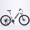 Vélos Vélo dynamique amortisseur vitesse variable montagne lithium cyclomoteur électrique frein à huile batterie intégrée vélo Q240319