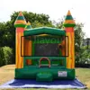 4x4m (13.2x13.2ft) with blower Trampolines Inflatable Green Jumper Castle Bouncer House Commercial Bouncing Play House For Kids