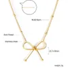 Modedesign-Anhänger-Halsketten Ins-Halskette Damenmode Vielseitiges minimalistisches Design Geometrische Diamant-Intarsien-Edelstahl-Kragenkette