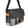 Мужская сумка в стиле ретро, большая вместительность, мягкая оксфордская повседневная сумка на плечо