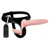 Harnais Ultra élastique Double gode vibrateurs Strapon réalistes produits érotiques jouets sexuels pour femmes adultes 18 atelier de machines 214967844