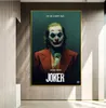 Classical The Joker Movie Poster Prints Joaquin Phoenix Figure Canvas Oil Painting Wall Art Picture for Living Room Home Decoratio6815992