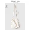 Umhängetaschen EZeasy Light Luxus Nischendesigner für Frauen Original Stil Eimertasche Canvas Messenger Umhängetaschen Handtaschen