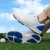 HBP Niet-merk China Fabriek Nieuwe Big Size 35 -47 Golfsportschoenen Groothandel Heren Ultralichte en waterdichte professionele schoenen