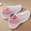 HBP Non-Brand Womens Breathable Tennis Knit Flats Running Sneakers Ladies Fitness Walking Style Shoes Casual Women Footwear Woman Shoe