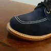 Stövlar C41 Rockcanroll Superkvalitet Italiensk kohudsläder Hållbara snygga handgjorda Goodyear Welled Suede Size 35-50