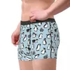 Underpants Men Cute Penguin Cartoon Animal Boxer Briefs Shorts Panties Soft Underwear Homme Fashion S-XXL Underpants 24319