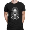 Men's T Shirts Grim Fandango Creative TShirt For Men Videogame Round Collar Basic Shirt Personalize Birthday Gifts Streetwear