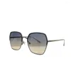 Sunglasses 2024 High Quality Trend Market Designer Summer Party Trendy