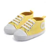 First Walkers Baby Boys Girls Canvas Shoes Casual Soft Tie-Up High Top Sneakers Non-Slip Infant