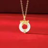 Chinese stijl Zodiac Lucky Dragon ketting ketting