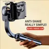 Stabilisatoren L08 Gimbal Handheld Auto Anti-Shake-Stabilisator Reise 360 rotierende AR Intelligente Folgehalterung für Vlog-Aufnahmen Smartphon Q240319