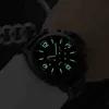 Paneraiss DEISGN Montres à mouvement Montre de machine lumineuseChronographe Montre d'affaires Jam Tangan Lelaki Kuarza Montres-bracelets étanches Acier inoxydable WN-WL9M