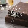 Pinces à cheveux, épingle à cheveux, bijoux en strass, pièces de mariée, perle pour Festival, fête de mariage, décor de tête