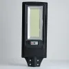 300W 600W Solar Street Light Radar Sensor integrated solar lights Outdoor Garden Wall Light with Remote and Pole LL