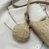 Shoulder Bags Crossbody Bag Handmade Hand-Woven Handbags Fashion With Small Purse Casual Simple Portable Elegant Zipper Shopping Tote