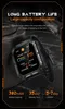 Armbanduhren Blackview C20Pro Herren Bluetooth Smart Watch IP68 Wasserdichter Sportsender Fitness 24H Gesundheitsmonitor 1. 83-Zoll Smartwatch 240319