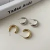 Stud Earrings Trend C Shape Water Droplets Ear Earring Geometry Design For Women Fashion Jewelry