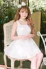 Casual Dresses Princess Sweet Lolita Dress Candy Rain Summer Refresh White Chiffon Off The Shoulder With Embroidery C16AB6114