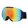 Eyewear Antifog Ski Goggles Nya LargeView Goggles med justerbar spegelbälte PC Wearresistent DoubleLayer Ski Mask för vuxna