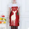 Table Mats 1 Piece Christmas Chef Apron Adjustable Cooking For Xmas Party Men Women Kitchen Restaurant House Home Gardening Cleaning