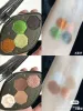 Shadow GirlCult Cyber ​​Chat Series 4 Couleurs Palette de fards à paupières laser Solide Feed Shadow Honey Chameleon Blue Eyeshadow Makeup Cosmetics