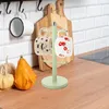 Kitchen Storage Cups Holder Coffee Counter Bar Accessory Countertop Mug Tree For Shelf Stand Home White Tea Rack