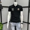 Polo Herren Kurzarm Neue Sommer Einfarbig Gesticktes Kapitel Kragen T-shirt Trend Vielseitig Schlank Revers 7udl {Kategorie}