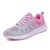 HBP icke-varumärke 2024 Spring New Chunky Sneakers for Women Mesh Sports Casual Shoes Flat Student Running Shoes for Women