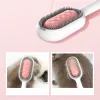 Escovas Removedor de pêlos de gato e limpeza 2 em 1 pente com toalhetes molhados Blush Knotting Roller Removendo para pequeno gato médio