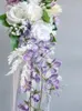 Flores de casamento buquês de lavanda 2024 chegada acessórios de alta qualidade nupcial 23 80cm