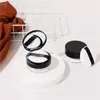 Garrafas de armazenamento 1 pc portátil caixa de pó de plástico portátil pote vazio com peneira cosmética viagem maquiagem jar coador recipiente