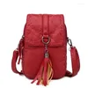 Borse a tracolla Moda Mini Designer da donna Borsa a tracolla piccola Portafoglio in pelle Pu Lady Phone Flip femminile