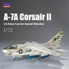 Hasegawa 00238 Airplane Model 1/72 A-7A II US Navy -based Attacker for Military Model Hobby Collection DIY Toys 240219