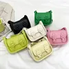 Shoulder Bags Candy Color Fashion Cute Mini Crossbody Bag For Women Casual Versatile Small Square Earphone Lipstick