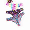 Calcinha feminina xxl tamanho grande leopardo mulheres sexy sem costura mulheres roupa interior tangas g-string calcinha briefs lingerie senhoras t-back 240319