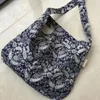 Totes vintage floral ombro crossbody saco para as mulheres retro fino algodão pano viagem tote bolsa senhora grandes sacos de compras 2024 verão