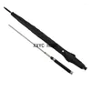 Umbrellas Business Katana Umbrella Automatic Gift Long Handle Black Samurai Sonnenschirm Sunshades