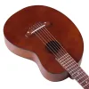 Guitar 30 Inch Mini Acoustic Guitar 6 String High Gloss Basswood Body Children Folk Guitar Cartoon Shape Travel Guitar