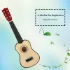 Gitarre Tragbare 21 Zoll 6 Saiten Ukulele Mini Gitarre Musikinstrument Kinder Geschenk