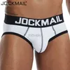 JOCKMAIL hommes slips sous-vêtements hommes Sexy respirant bref caleçon confortable hommes slips sous-vêtements Shorts Cueca mâle culottes 24319