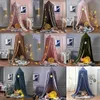 Childrens Bed Canopy Baby Crib Bed Child Curtain Hung Dome Mosquito Net Kids Girl Boy Play Tent Living Room Bedroom Decoration 240311
