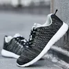 HBP Non-Brand Fashion Low Price Light Weight Breathable running men sports Casual shoes