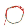 Strand 90Pcs Bracelets Brazilian Wire Braid Handmade Ethnic Multicolored 4