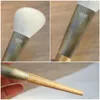 Makeup Brushes XR08 Professional Handmade Make Up Brush Angled Contour Soft Saibikoho Goat Hair Green Sandalwood Handle