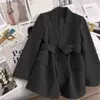 トレンディスーツジェイドグリーン春の新しいデザインセンス気質韓国カジュアルバージョンH733の女性のためのジャケット