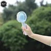 Electric Fans Portable Fans Handheld USB Rechargeable Fan Mini Desktop Cooler Materials Outdoor Cooling Fan Travel Fan Hand Foldable 1200MAH 240319