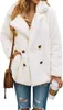 Prettygarden Womens Fashion Winter Coat Long Sleeve Lapel Zip Up Faux Shearling Shaggy Oversized Shacket Jacket